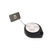 Heart-shaped Retractable Anti Theft Pull Box Loss Prevention Recoiler With Metal Plate End