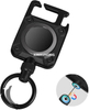 Heavy Duty Retractable Keychain With Magnetic Closure Retractable Badge Holders Reel With Strong Dyneema Cord