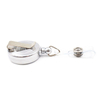 Retracted Badge Reels with Carabiner Keychain Belt Clip