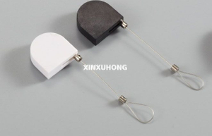 Micro Retractable Anti Theft Pull Box Plus Adhesive ABS Plate