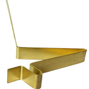 Linear Irregular Spring of Wire Forms