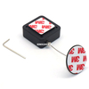 Square ABS Retractable Anti Theft Pull Box Recoiler with Stainless Steel Wire Cable