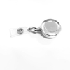 Retracted Badge Reels with Carabiner Keychain Belt Clip
