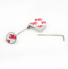 D-shaped Retractable Security Tether with 3m Adhesive Pads ForJewelry Watch Cell Phone Security Display