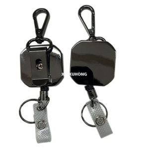 Screw Back Clip Blank Badge Reel