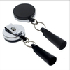 Hot Sale 5 Packs 4CM High Elasticity High Tension Retractable Badge Reels Keychain for Silicone Pen Case Holder