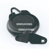 Retractable Ski Lift Ticket Holder ABS Round Durable Round Retractable Badge Holder Reel 