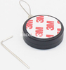 Round Anti Theft Security Tether Steel Cable Retractable Pull Reel Box with Lasso