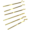 Linear Irregular Spring of Wire Forms