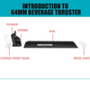 Supermarket Shelf Freezer Beverage Thruster