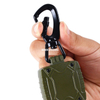 Retractable ID Badge Reel Durable Heavy Duty Retractable Keychain Widely Applicable Scalable Steel Wire Easy to Use for Outdoors Fishing