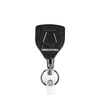 Heavy Duty Retractable Keychain Retractable Lanyard Retractable Keyring with 27.6” Steel Cord ID Badge Holder with Key Chain for Office School Outdoor