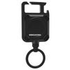 Heavy Duty Retractable Keychain With Magnetic Closure Retractable Badge Holders Reel With Strong Dyneema Cord