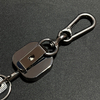 M-012 3.2CM Mini Lightweight Full Metal Badge Scroll Keychain High Quality Retractable Badge Keychain