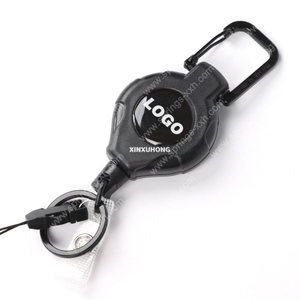 XINXUHONG-Heavy Duty Badge Reel Holder Hovering Fishing Rod Lost Rope Outdoor Luya Taiwan Fishing Retractable Anti-lost Tool