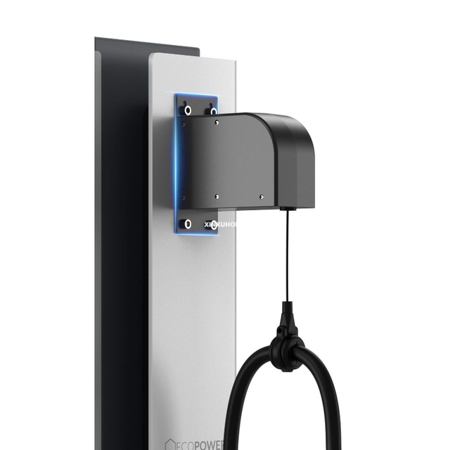 CP-120-01 EV Charging Cable Management System Organizer Spring Rope Cord Electric Vehicle EV Charger Cable Retractor