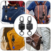 XXH-In Stock Extension Keychain Hard Plastic Outdoor Anti Lost Protective Cover GPS Tracker Protect Case Shell for Airtag