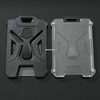 Black American Style Heavy Duty Durable Hard Plastic ID Card Holder Portable Tactical Badge Holders