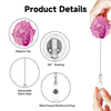 Medical Series Organ Skull Lung Heart Stethoscope Acrylic Laser Badge Holder Nursing Student Retractable Badge Reel