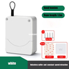 DC-004 Fourth Generation Punch-Free Door Closer Household Hydraulic Buffer Device Sliding Door Closing Drawstring Mute Automatic