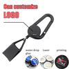 XXH-P082 Retractable Lighter Holder Badge Reel Custom LOGO Multipurpose Lighters Cover with Keychain Clip for Leash Holder