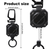 XXH-In Stock Extension Keychain Hard Plastic Outdoor Anti Lost Protective Cover GPS Tracker Protect Case Shell for Airtag