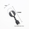 XXH-P098 Retractable Badge Reel Clipper Lighter Holder Customized Logo Premium Lighter Simplicity Leash Lighter Sleeve