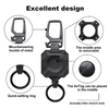 XXH-In Stock Extension Keychain Hard Plastic Outdoor Anti Lost Protective Cover GPS Tracker Protect Case Shell for Airtag