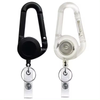 P-033 4CM multi-color transparent ABS telescopic Yoyo reel creative spring keychain portable hook nylon telescopic line
