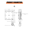 CP-130-01 Portable Wall Charger Cable Pullbox Collector Charging Retraction Receiver Charging Pile Cable Take-Up Device