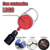 XXH-P098 Retractable Badge Reel Clipper Lighter Holder Customized Logo Premium Lighter Simplicity Leash Lighter Sleeve