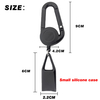 XXH-Selling Keychain Retractable Lighter Holder with Hook on the Back Lighters Cover for Small Size Custom Logo Leash Lighter
