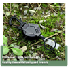 XXH-P079 Outdoor 46mm Heavy Duty Carbon Fibre Retractable Badge Reels Holder Clip Keychain with Retract Bottle Opener Carabiner