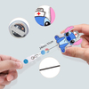 Acrylic Glitter Badge Reel Clip Nurse Accessories Medica ID Card Holder Badge Holder Retractable Badge Reel Holder with Beads